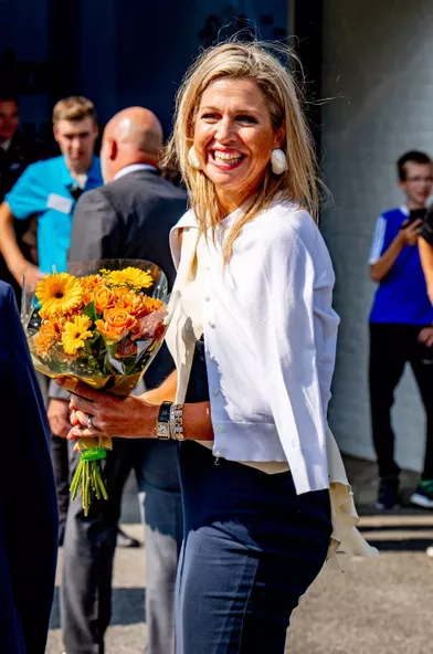 La reine Maxima des Pays-Bas à Houten, le 3 septembre 2021