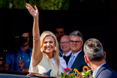 La reine Maxima des Pays-Bas à Houten, le 3 septembre 2021
