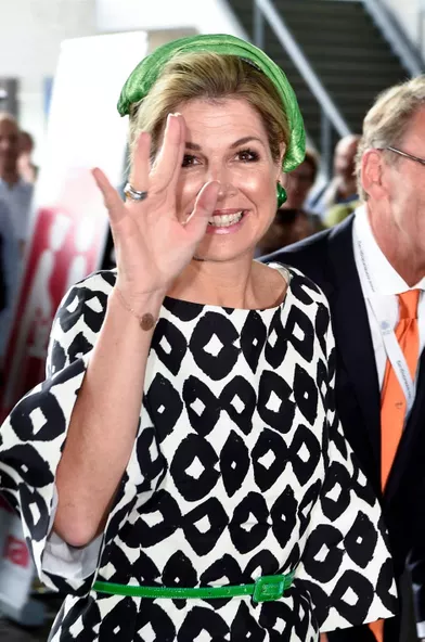 La reine Maxima des Pays-Bas à Amsterdam, le 26 juin 2017