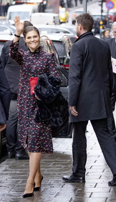 La princesse Victoria de Suède à Stockholm, le 18 décembre 2018
