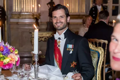 Le prince Carl Philip de Suède à Stockholm, le 7 septembre 2021
