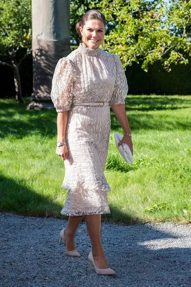 La princesse Victoria de Suède à Lidingö, le 9 septembre 2021