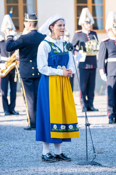 La princesse Victoria de Suède àSkansen, le 6 juin 2021