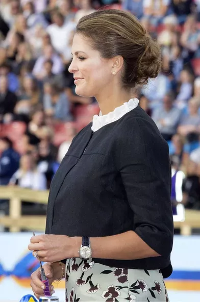 La princesse Madeleine de Suède à Göteborg, le 21 août 2017