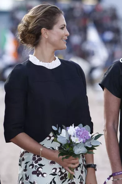La princesse Madeleine de Suède à Göteborg, le 21 août 2017
