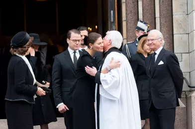 La famille royale de Suède à Stockholm, le 4 février 2020