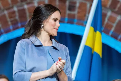 La princesse Sofia de Suède, née Hellqvist, à Stockholm, le 9 juin 2017