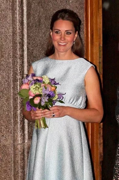 Kate Middleton à Londres le 24 avril 2013.