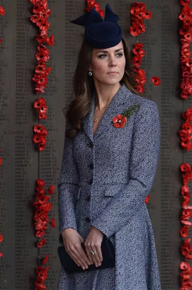 Kate Middleton en Australie le 25 avril 2014.
