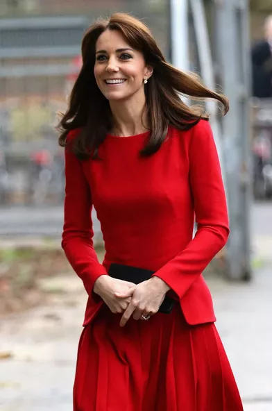 Kate Middleton à Londres le 15 décembre 2015.