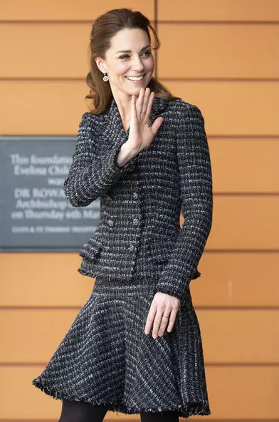 Kate Middleton à Londres le 28 janvier 2020.