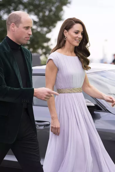 Le prince William et Kate Middleton auEarthshot Prize, le 17 octobre 2021.