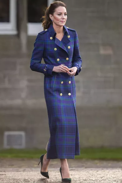 Kate Middleton à Edimbourg pour assister à la projection de «Cruella» le 26 mai 2021.