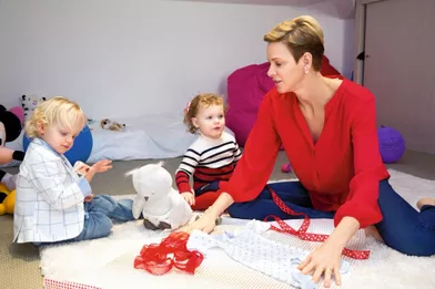 Charlene Elever Des Jumeaux C Est Du Sport