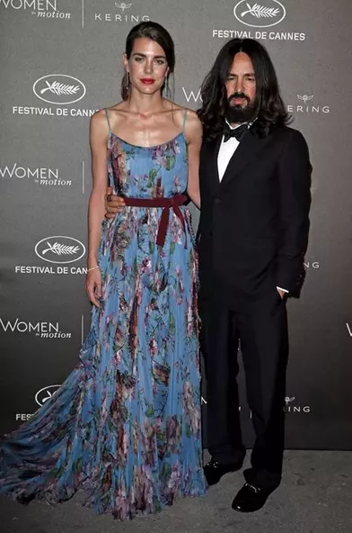Charlotte magnifie Gucci à Cannes