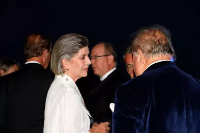 La princesse Caroline de Hanovre à Monaco, le 17 septembre 2021