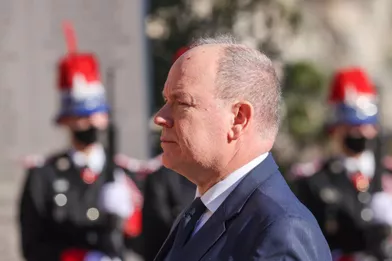 Le prince Albert II de Monaco à Monaco, le 29 novembre 2021