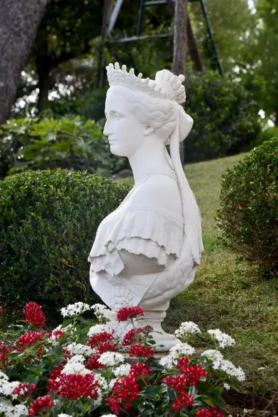 Le buste de l'impératrice Eugénie inauguré à Monaco, le 9 octobre 2021