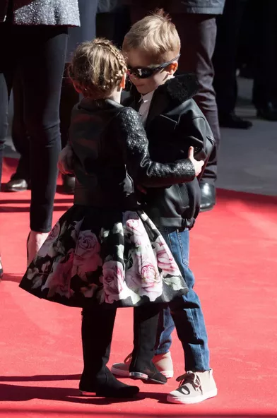 La princesse Gabriella et le prince Jacques de Monaco, le 22 février 2019