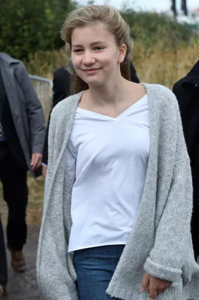 La princesse héritière Elisabeth de Belgique, le 2 octobre 2016