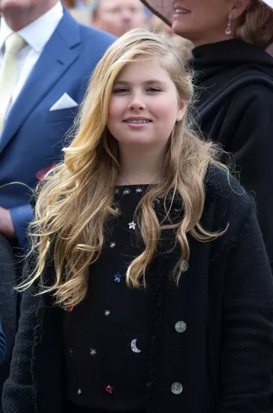 La princesse héritière Catharina-Amalia des Pays-Bas, le 27 avril 2016