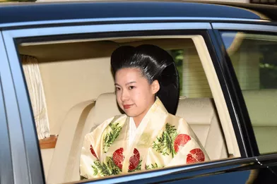 La princesse Ayako du Japon arrive au sanctuaire Meiji Jingu à Tokyo, le 29 octobre 2018