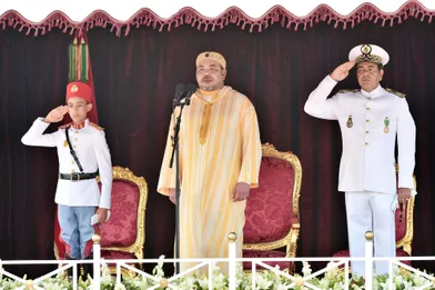 Le petit prince Moulay El Hassan parfait dans son rôle 