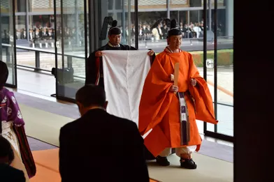 Le prince Fumihito d'Akishino à Tokyo le 22 octobre 2019