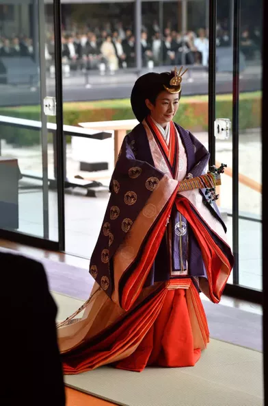 La princesse Kiko du Japon à Tokyo, le 22 octobre 2019