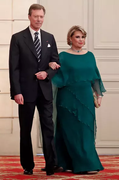 La grande-duchesse Maria Teresa de Luxembourg, le 19 mars 2018