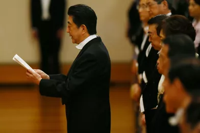 Le Premier ministre japonaisShinzō Abe