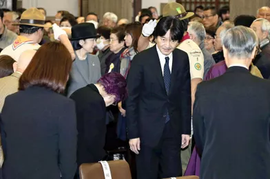 Le prince Fumihito d'Akishino et la princesse Kiko du Japonà Tokyo, le 10 mars 2019