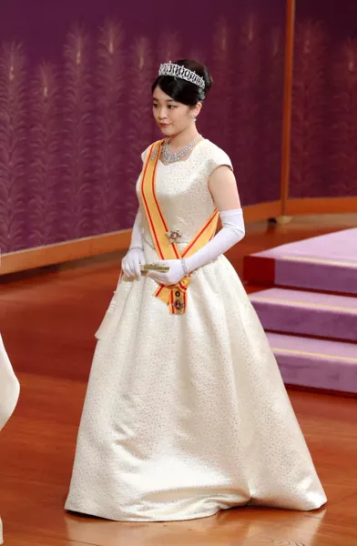 La princesse Mako du Japon, le 1er janvier 2018