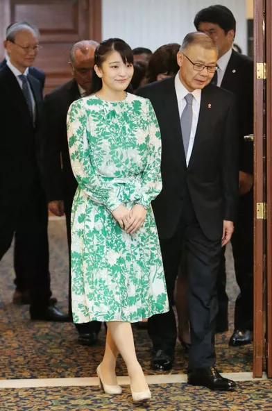 La princesse Mako du Japon à Lima au Pérou, le 11 juillet 2019