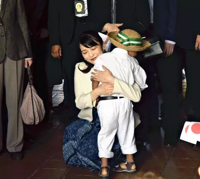 La princesse Mako du Japon à Santa Cruz en Bolivie, le 17 juillet 2019