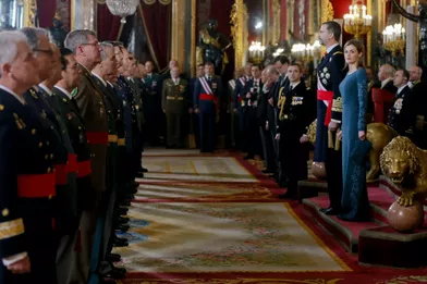 Letizia, reine de l’Epiphanie pour la Pascua militar