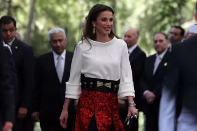 Rania magnifie la tradition pour célébrer l’indépendance 