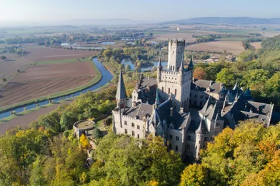 Le château de Marienburg en Basse-Saxe, le 11 octobre 2018