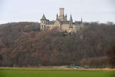 Le château de Marienburg en Allemagne, le 29 novembre 2018