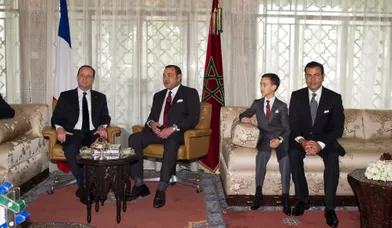 Le petit prince du Maroc dans les pas de son papa