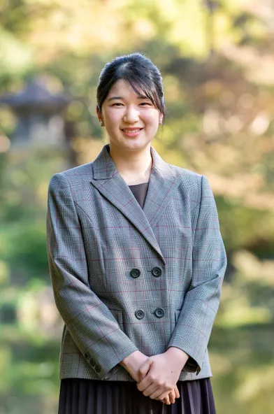 La princesse Aiko du Japon à Tokyo, le 14 novembre 2021. Photo diffusée le 1er décembre 2021 pour ses 20 ans
