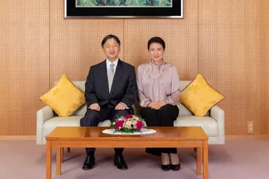 L'impératrice Masako avec son mari l'empereur Naruhito du Japon, le 3 décembre 2020 à Tokyo. Photo diffusée pour ses 57 ans, le 9 décembre 2020