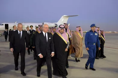 Royal défilé à Riyad