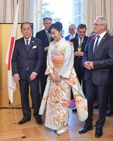 La princesse Kako du Japon à Vienne, le 17 septembre 2019