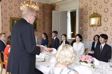 La princesse Kiko du Japon et le prince Fumihito d'Akishino à Raasepori, le 4 juillet 2019