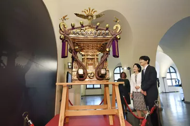 Le prince Fumihito d'Akishino et la princesse Kiko du Japon à Helsinki, le 2 juillet 2019