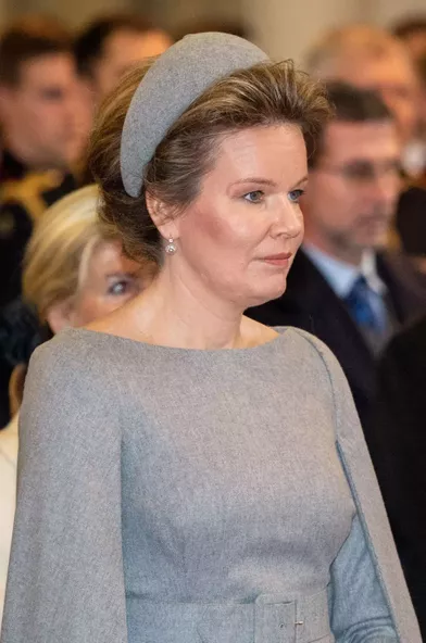 La reine des Belges Mathilde, le 17 février 2020