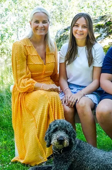 La princesse Mette-Marit de Norvège, le 17 juillet 2020