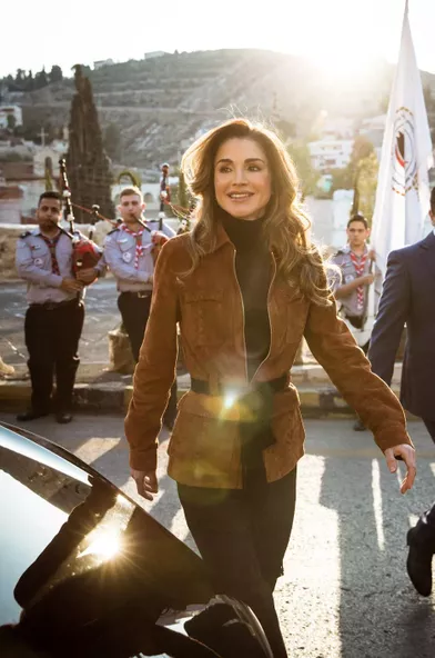 La reine Rania de Jordanie (ici le 18 décembre 2019) va fêter ses 50 ans en 2020