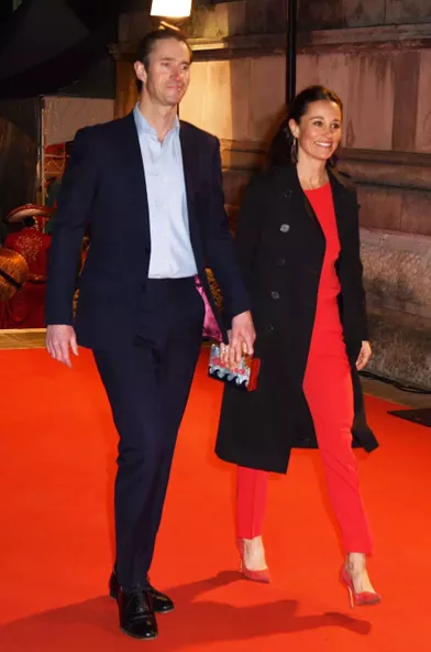 Pippa Middleton et James Matthews à Londres le 13 janvier 2022